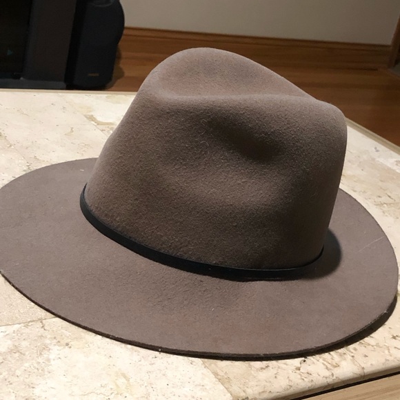 Janessa Leone 100% wool hat with slim band size medium - Picture 8 of 8